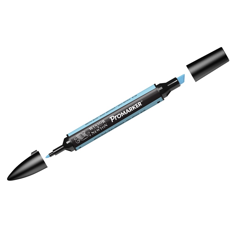 

Маркер Winsor&Newton 203264 Pro двухсторонний синий арктический