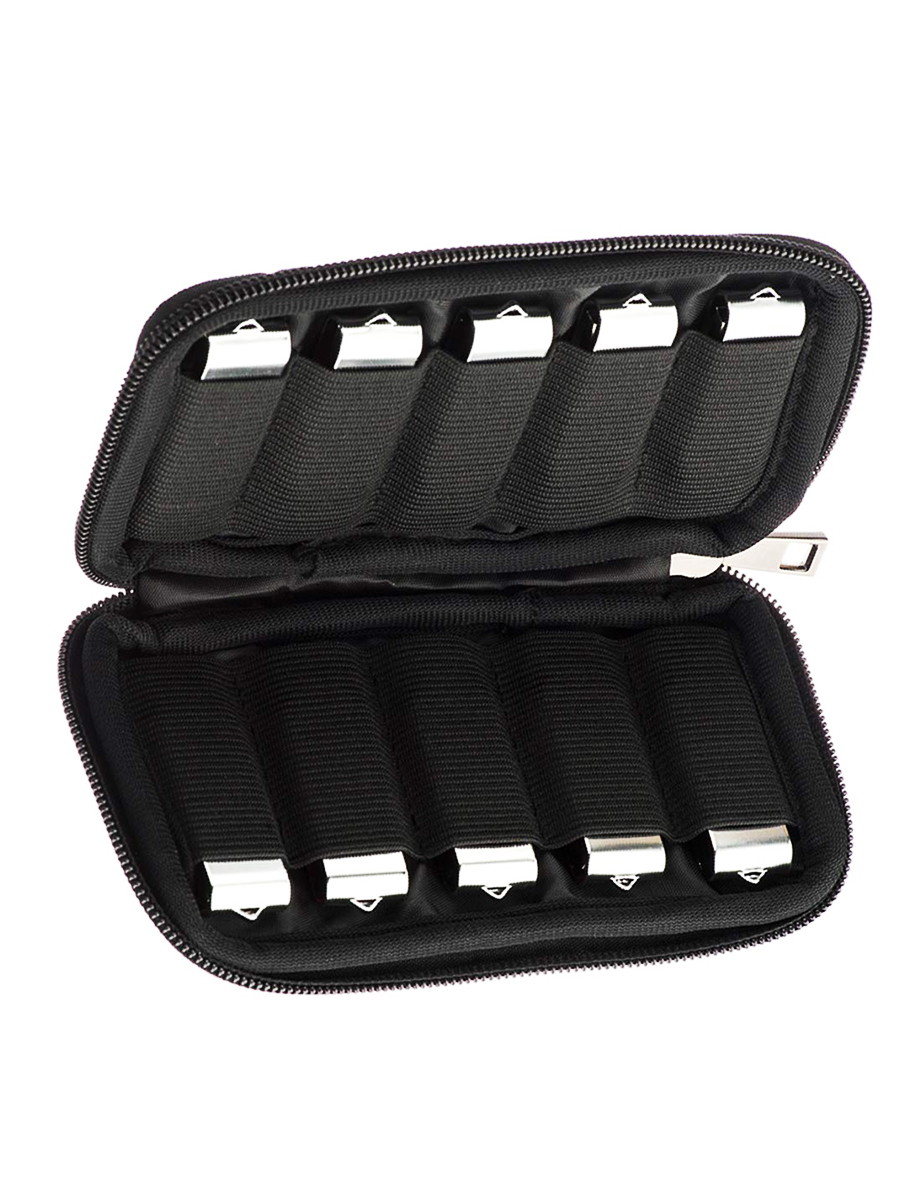 

Органайзер чехол для флешек USB, Черный, VELES1005BL