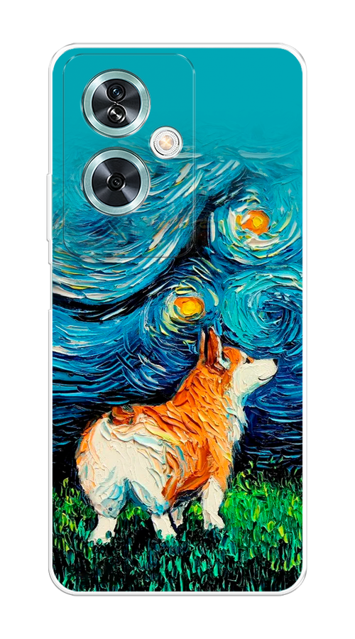 

Чехол на OnePlus Nord N30 SE "Корги звёздная ночь", Коричневый;белый;зеленый, 154950-1