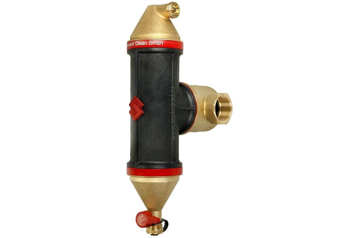 

Сепаратор воздуха и шлама Clean Smart 1" ZEISSLER арт. S-AD-0204, S-AD-0204