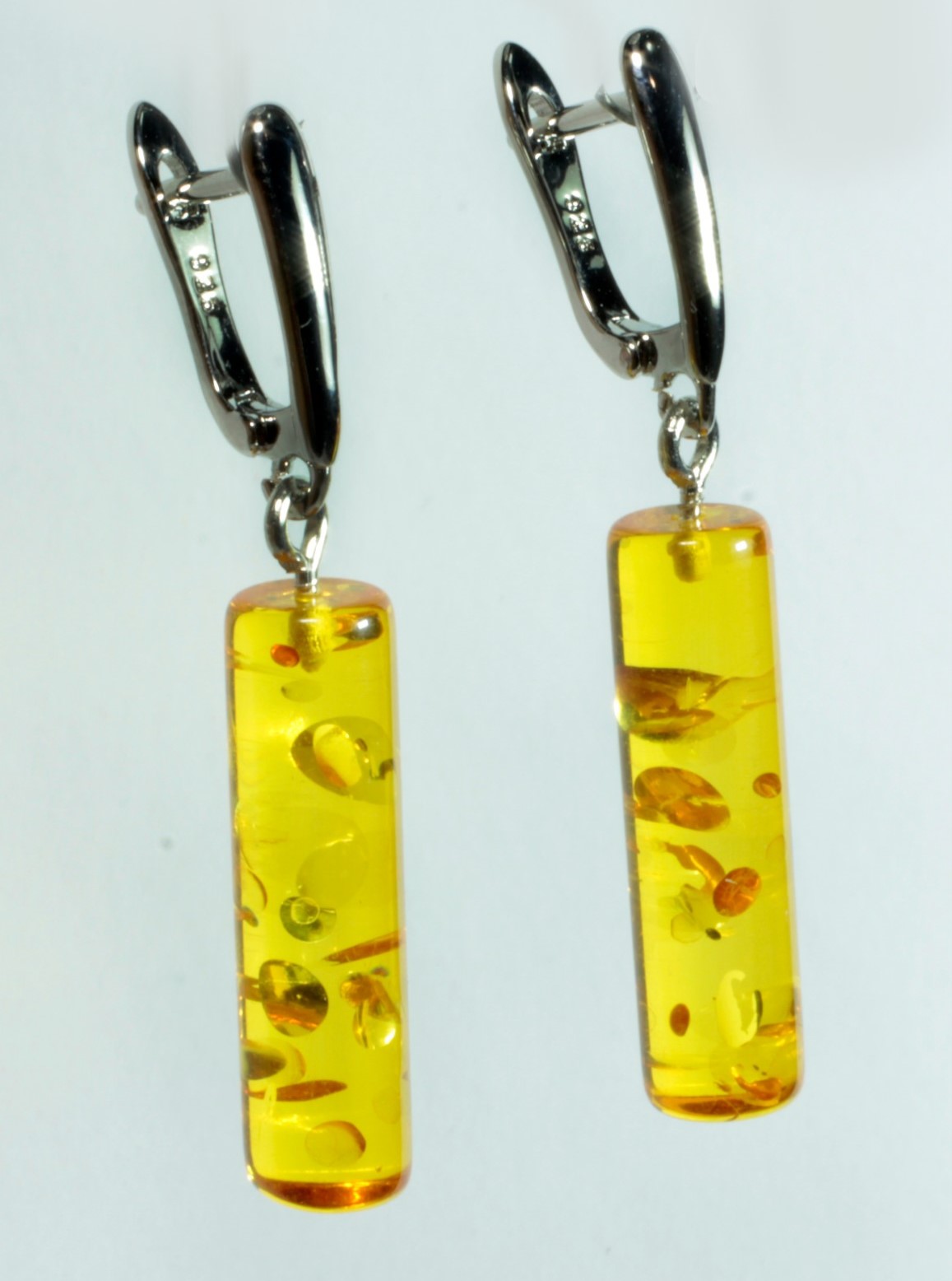 

Серьги подвески из бижутерного сплава T&Z_Mineral 350F_3, янтарь, 350F_3