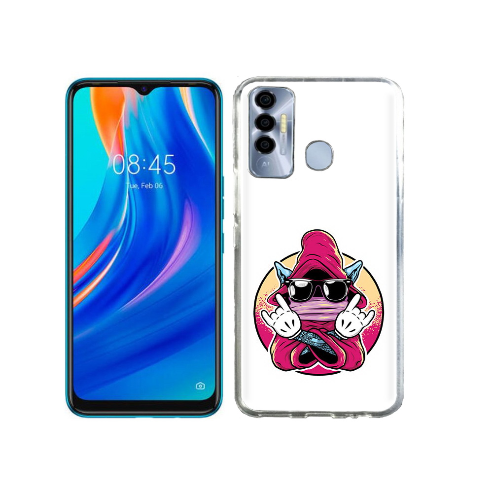 

Чехол MyPads Tocco для Tecno Spark 7P йоу, Прозрачный, Tocco