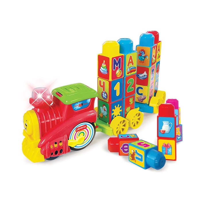 Игрушка музыкальная «Музыкальный поезд Буковка», цвета красный игрушка азбукварик музыкальный поезд буковка а красный 4746992