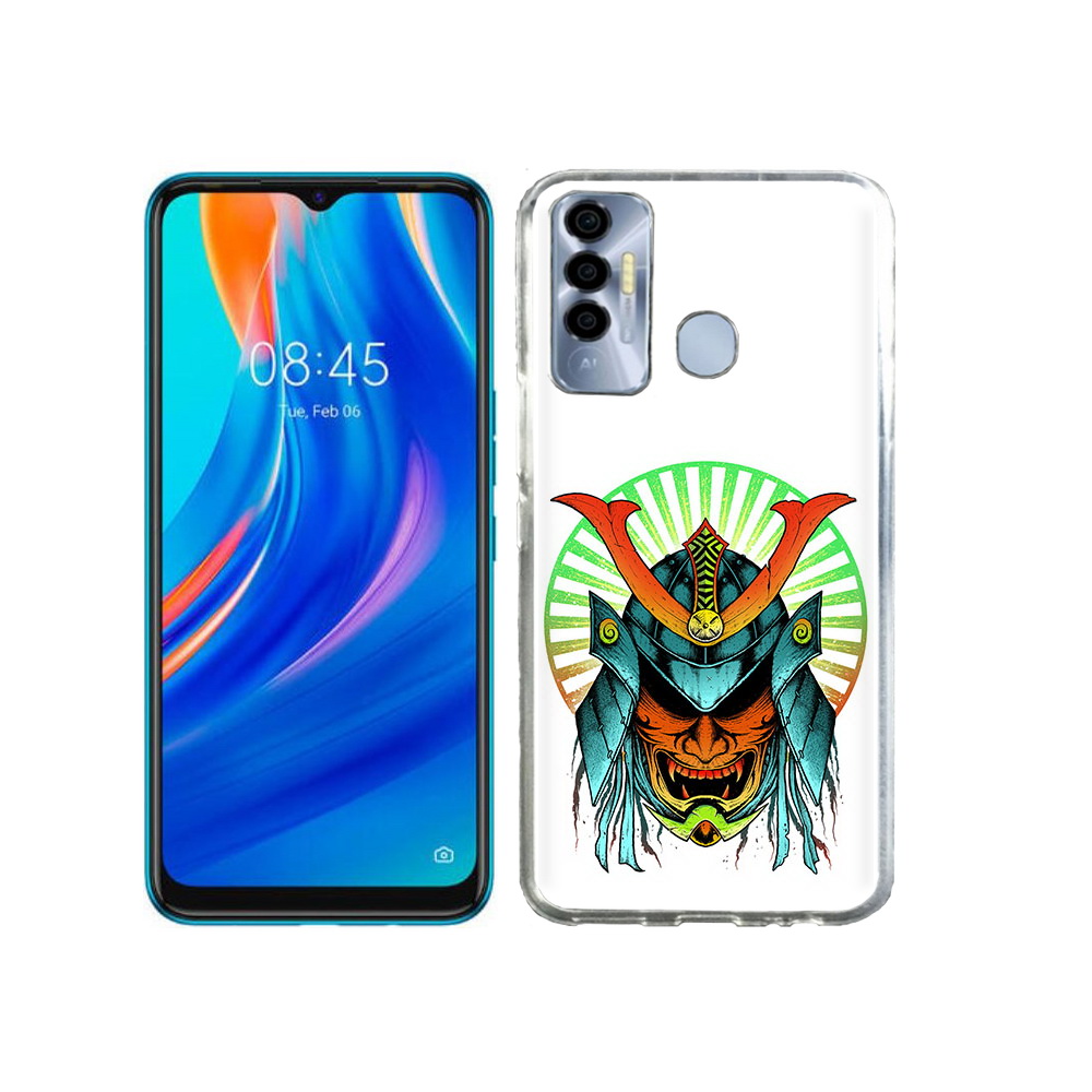 

Чехол MyPads Tocco для Tecno Spark 7P ешимитсу рисунок, Прозрачный, Tocco