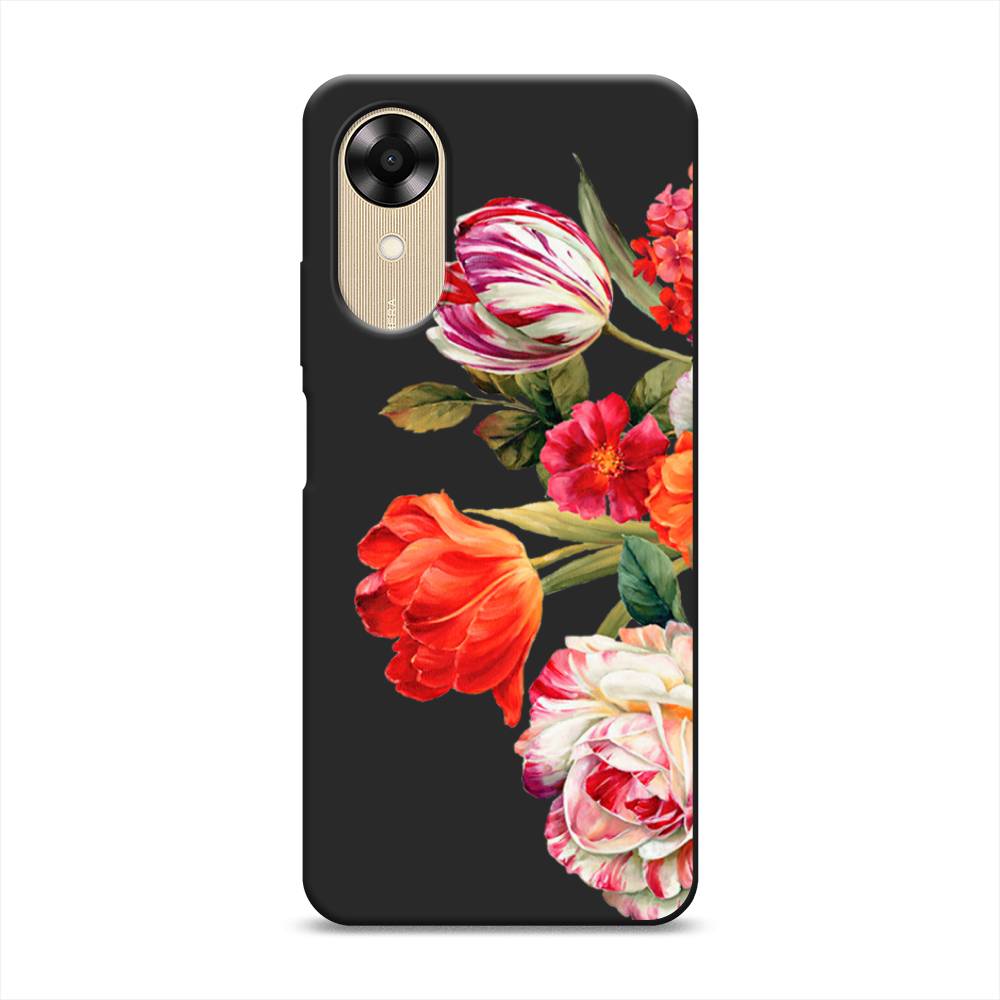 

Чехол Awog на Oppo A17K "Весенний букет", Красный;розовый;зеленый, 2512852-1