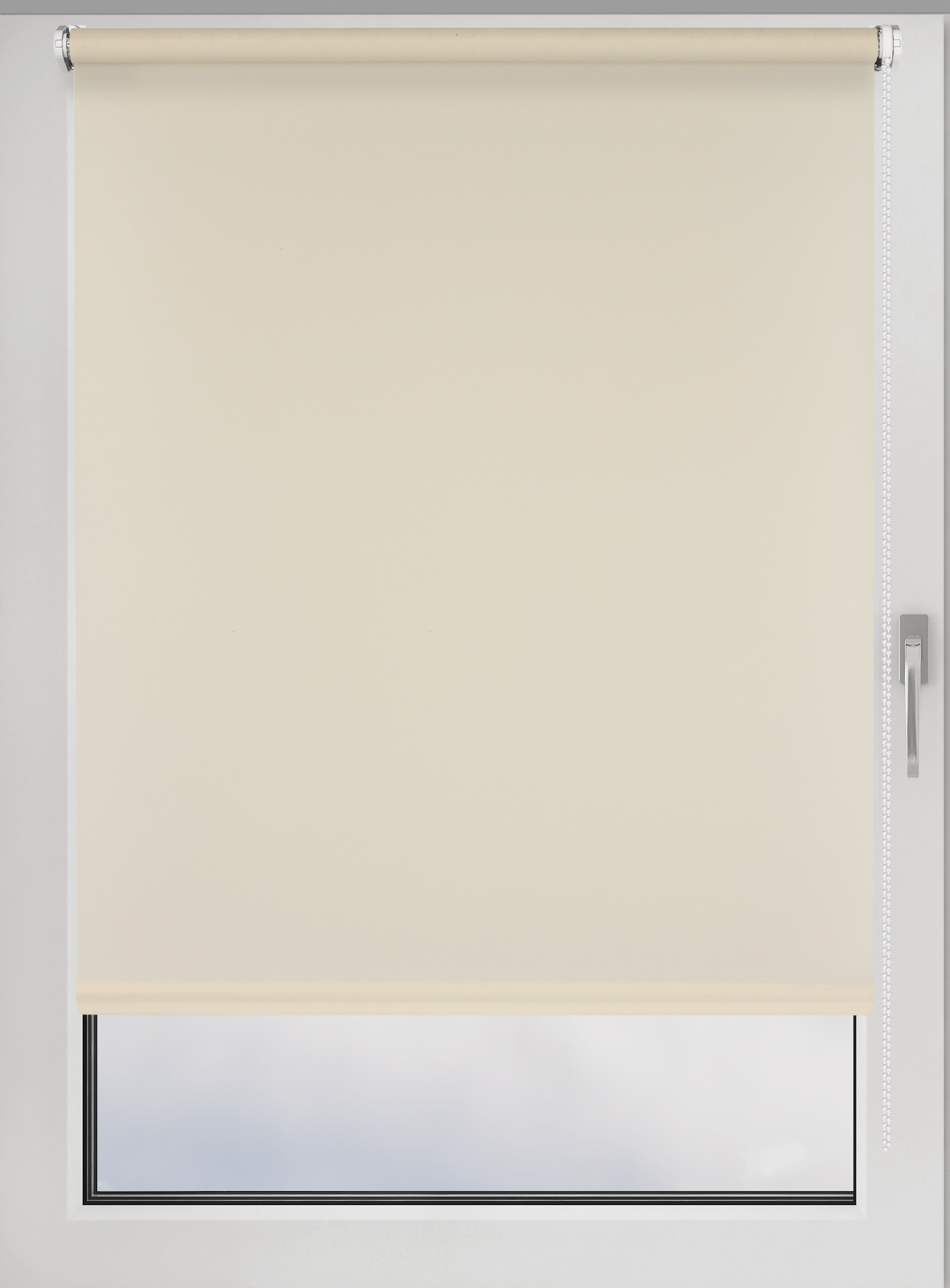 

Штора рулонная FRANC GARDINER PLAIN 100х150 см на окно экрю, PLAIN