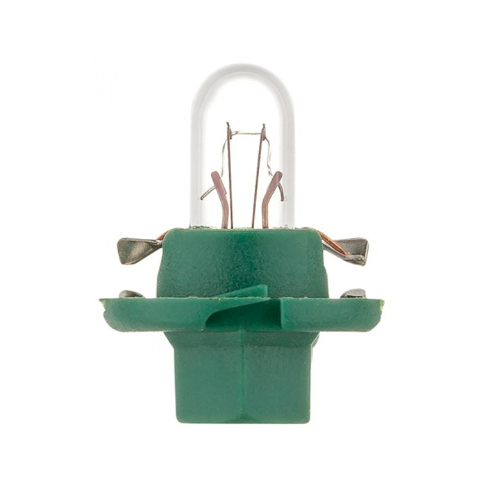 фото Лампа накаливания 10шт в упаковке 12v 1,3w bx8,4d olive - green (оливковая) narva