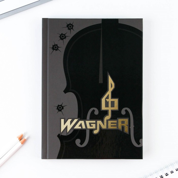 

Ежедневник Wagner обложка 7бц софт-тач А5, 80 листов .