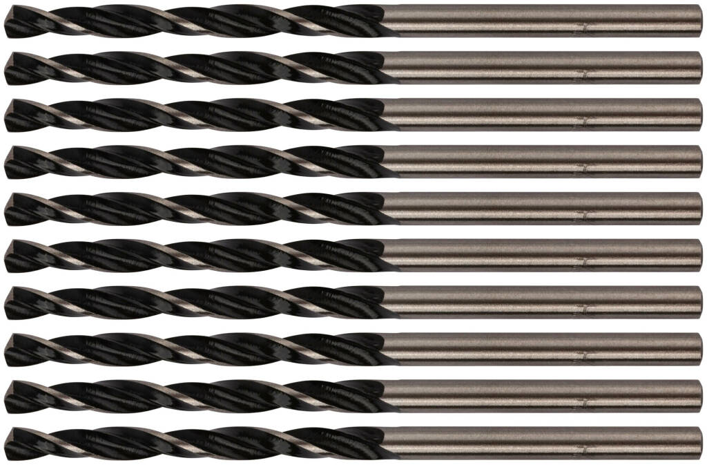 Сверло по металлу HSS черненое 3,2-63 мм (10 шт.)