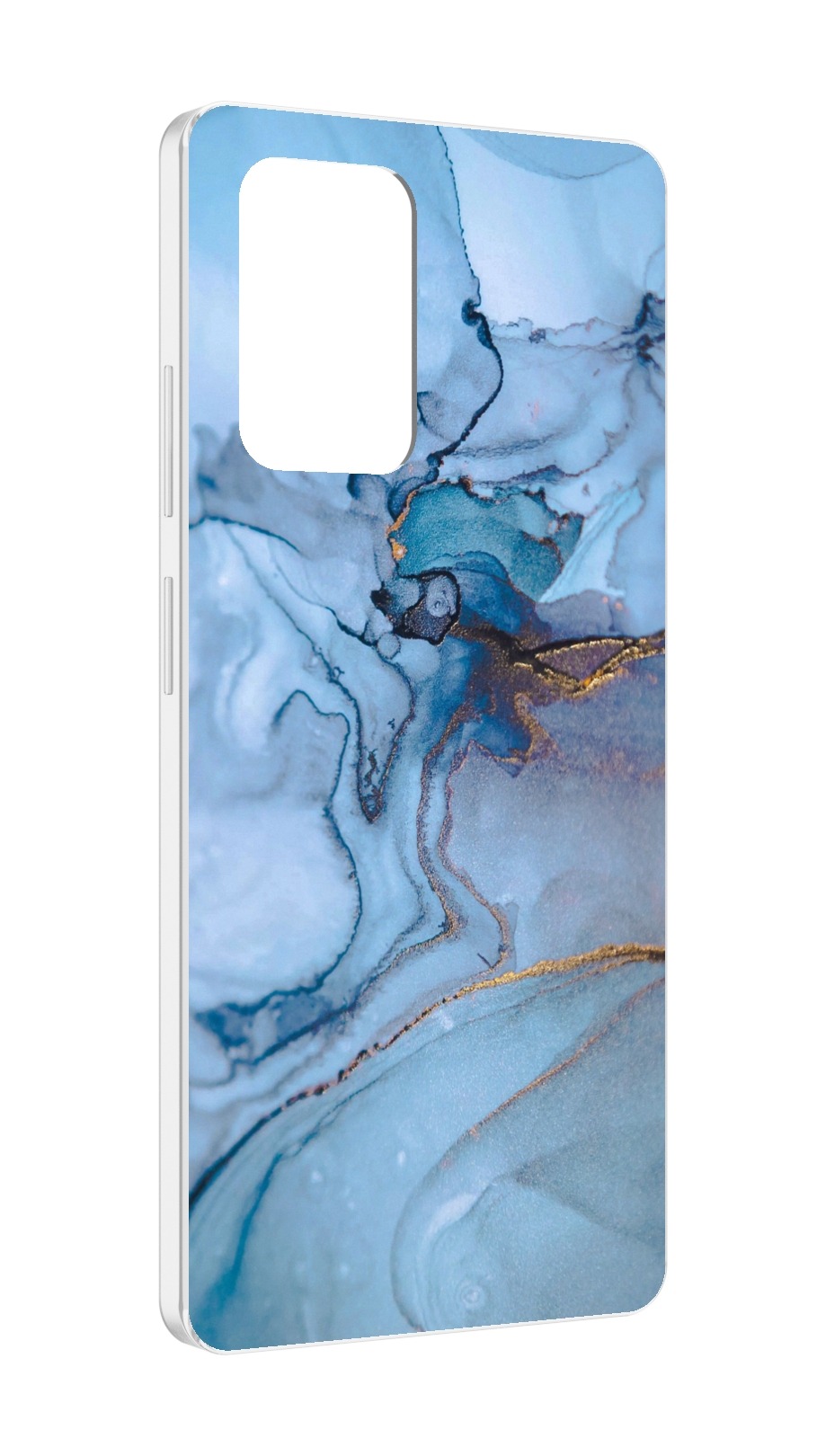 

Чехол MyPads голубой мрамор для ZTE Blade V40 Pro, Tocco