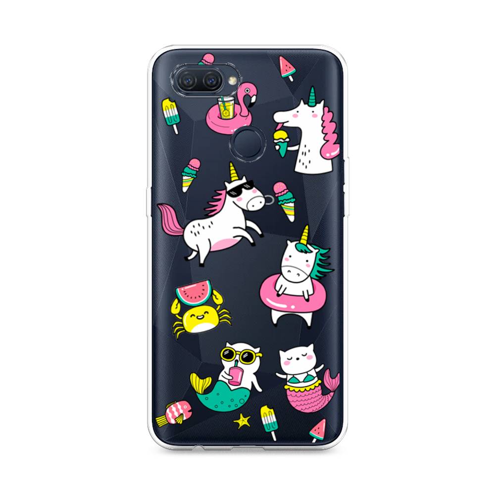 

Чехол Awog на Oppo A12 "На отдыхе", Разноцветный, 253450-2