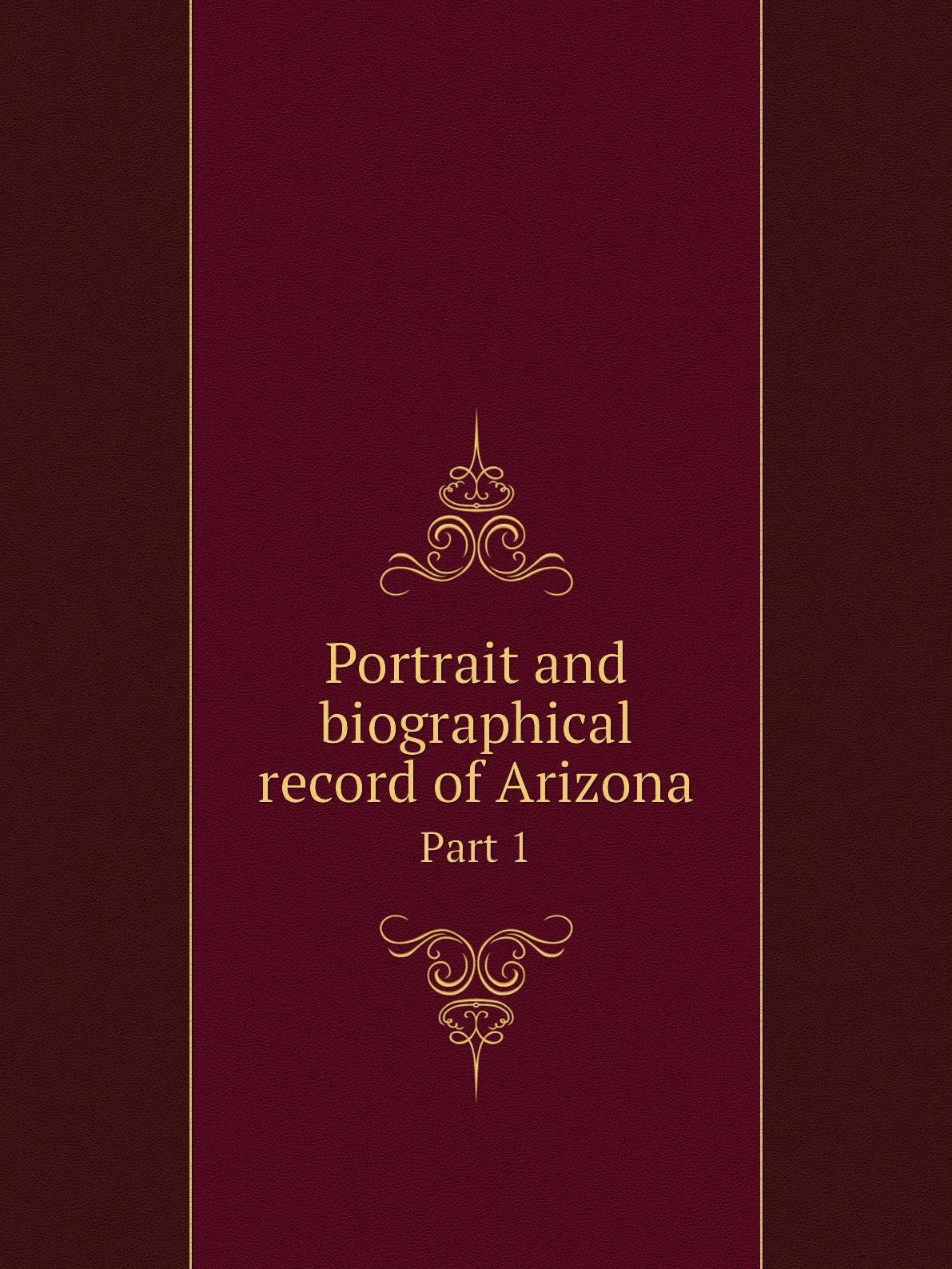 

Portrait and biographical record of Arizona