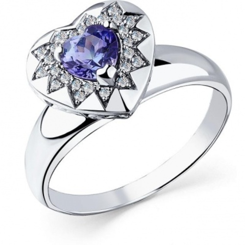 

Кольцо из золота р. 17,5 Master Brilliant 1-208667-00-31, танзанит\бриллиант, 1-208667-00-31