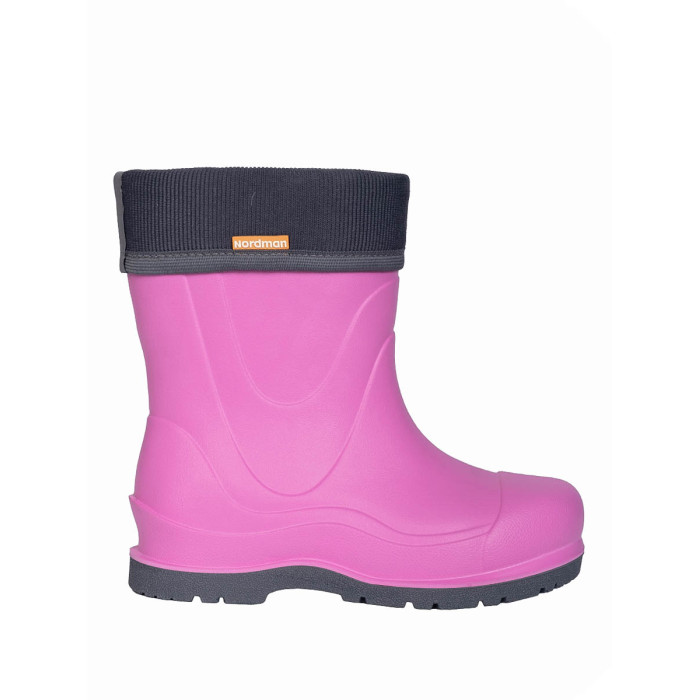 

Сапоги резиновые Nordman Rocket с манжетой из вельвета, розовый, 22, Rocket с манжетой из вельвета