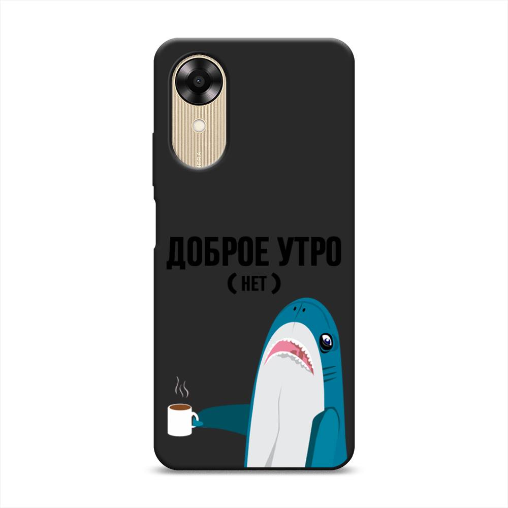

Чехол Awog на Oppo A17K "Доброе утро", Синий;белый;черный, 2512852-1