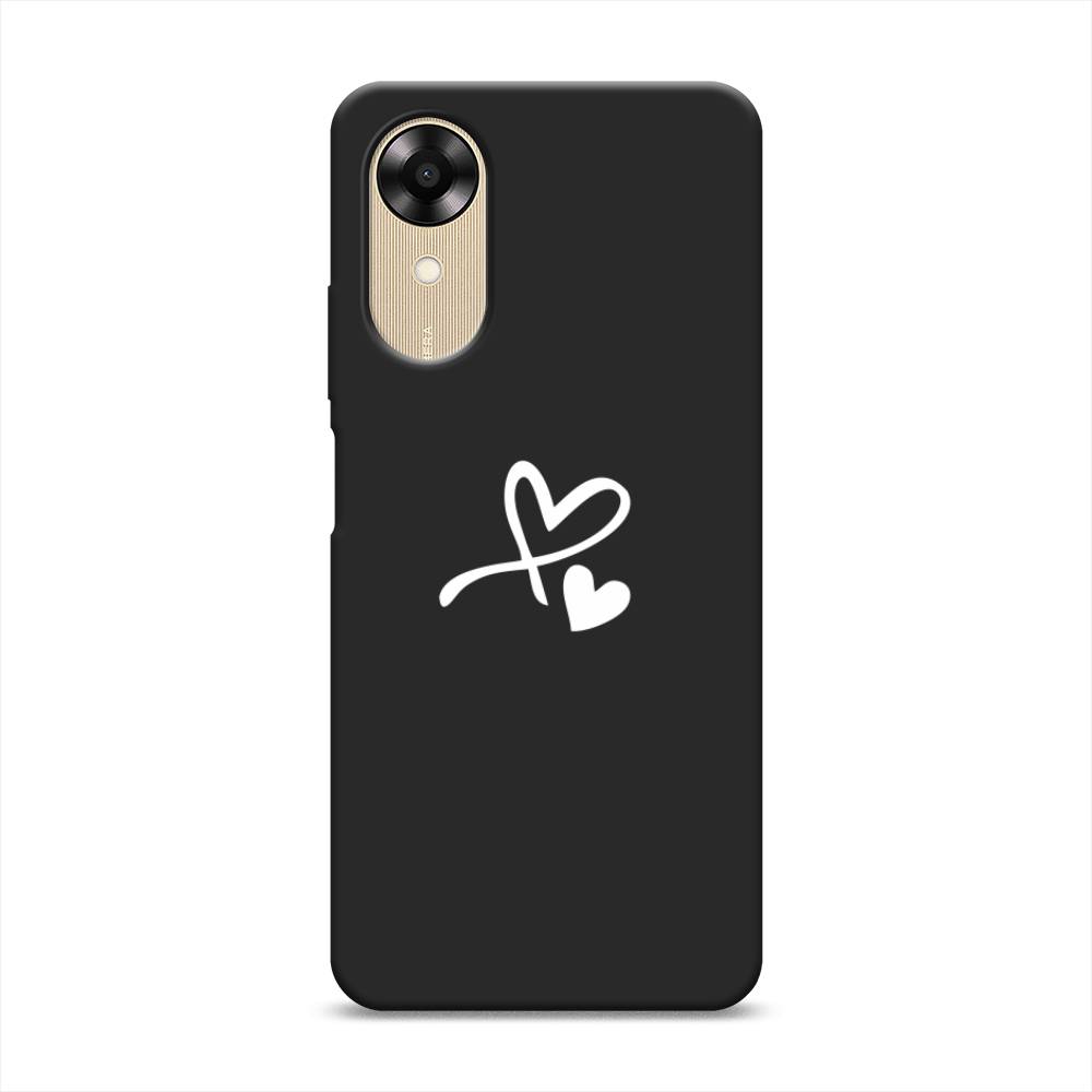 

Чехол Awog на Oppo A17K "Сердечко минимализм", Белый, 2512852-1