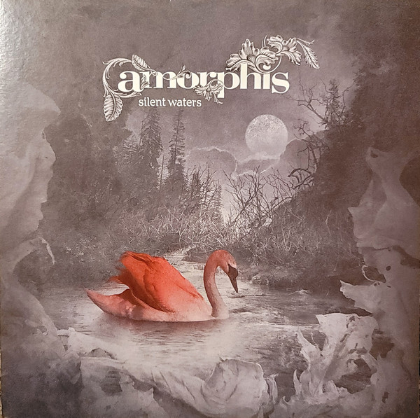 Amorphis Silent Waters White Soft Grey Splatter Limited (2LP)