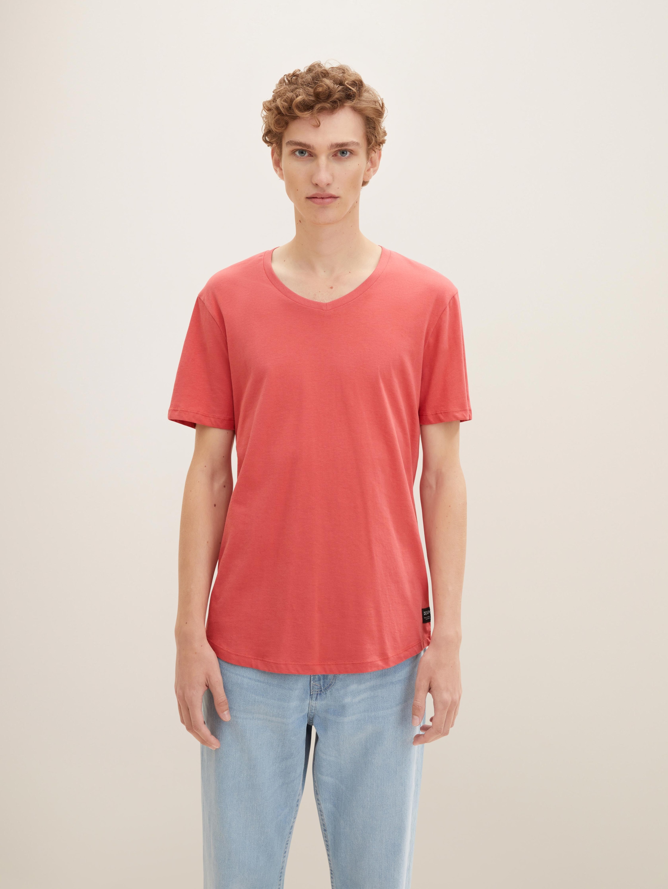 

Футболка мужская Tom Tailor Denim 1030697 красная S, 1030697