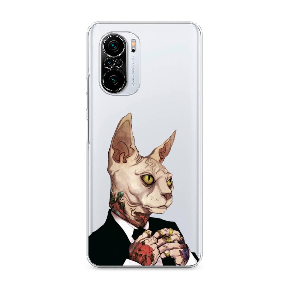 

Чехол Awog на Poco F3/Redmi K40/Mi 11i "Татуированный сфинкс", Разноцветный, 310150-7