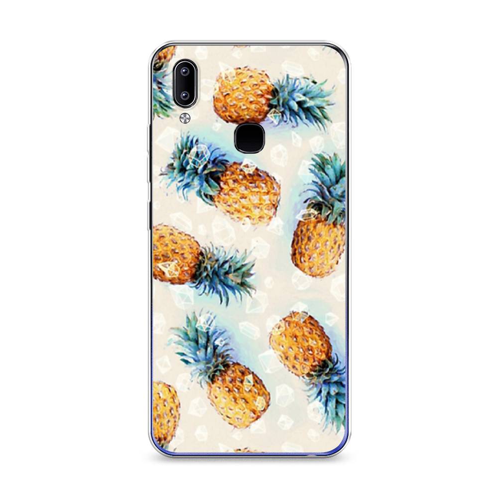 

Силиконовый чехол "Ананасы" на Oppo Reno 5 Pro, 256750-3