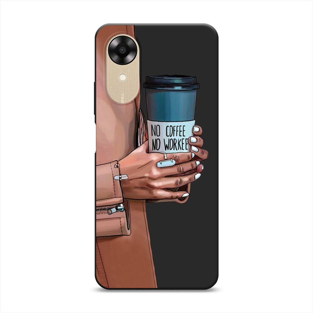 

Чехол Awog на Oppo A17K "No coffee", Синий;бежевый;коричневый, 2512852-1
