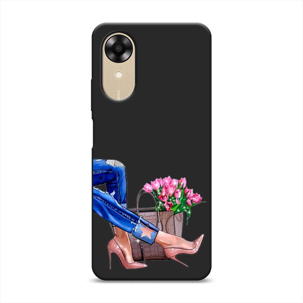 

Чехол Awog на Oppo A17K "Каблучки", Синий, 2512852-1
