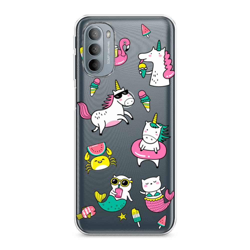 

Чехол Awog на Motorola Moto G31/G41 "На отдыхе", Разноцветный, 241850-2