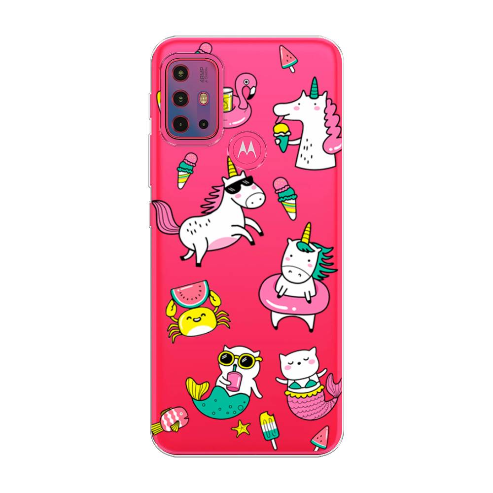 

Чехол Awog на Lenovo K13 Note/Motorola Moto G10/G20/G30 "На отдыхе", Разноцветный, 242250-2
