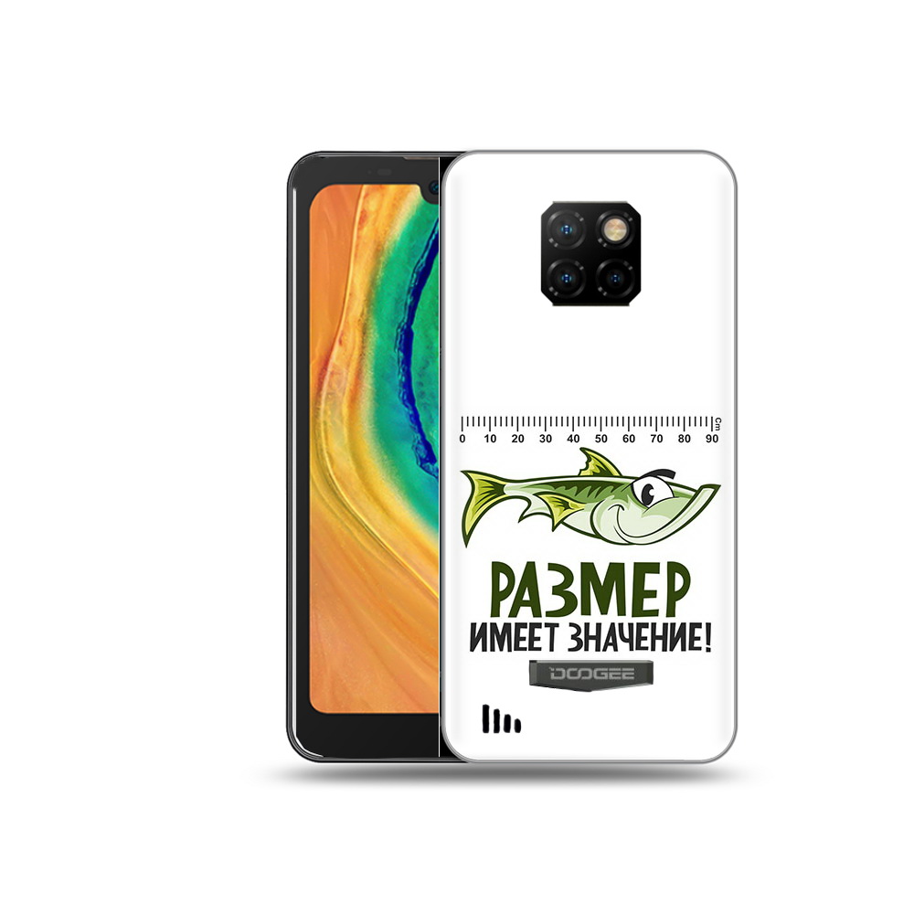 

Чехол MyPads Tocco для Doogee S88 Plus размер не имеет значения, Прозрачный, Tocco