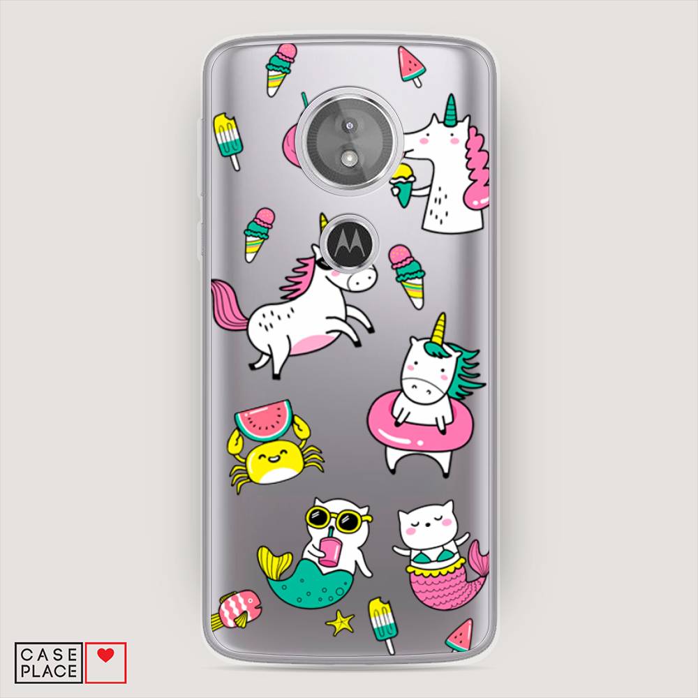 

Чехол Awog на Motorola Moto E5 / Моторола Мото E5 "На отдыхе", Разноцветный, 241050-2