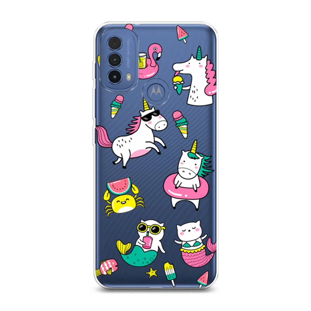 

Чехол Awog на Lenovo K14 Plus/Motorola Moto E20/E30/E40 "На отдыхе", Разноцветный, 243550-2