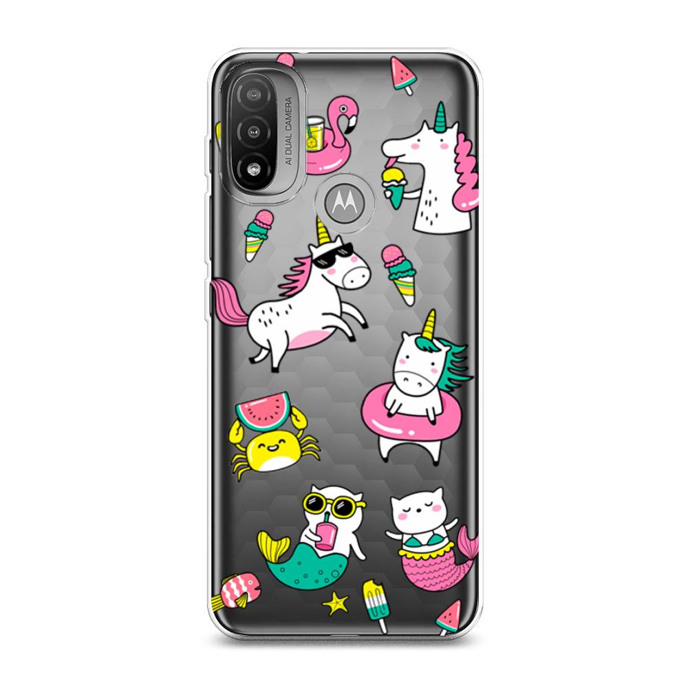 

Чехол Awog на Lenovo K14 Plus/Motorola Moto E20/E30/E40 "На отдыхе", Разноцветный, 243450-2