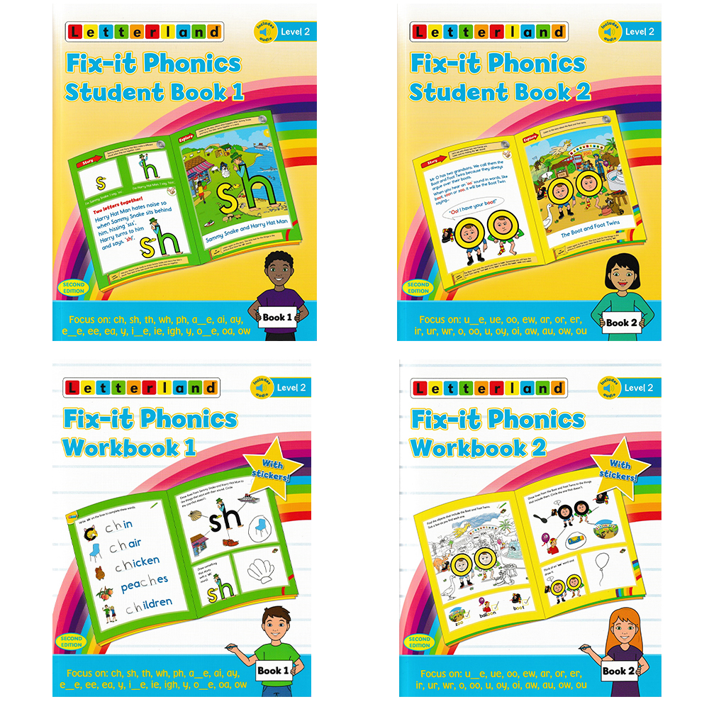 

Fix-it Phonics - Level 2 - Student Pack (2nd Edition)