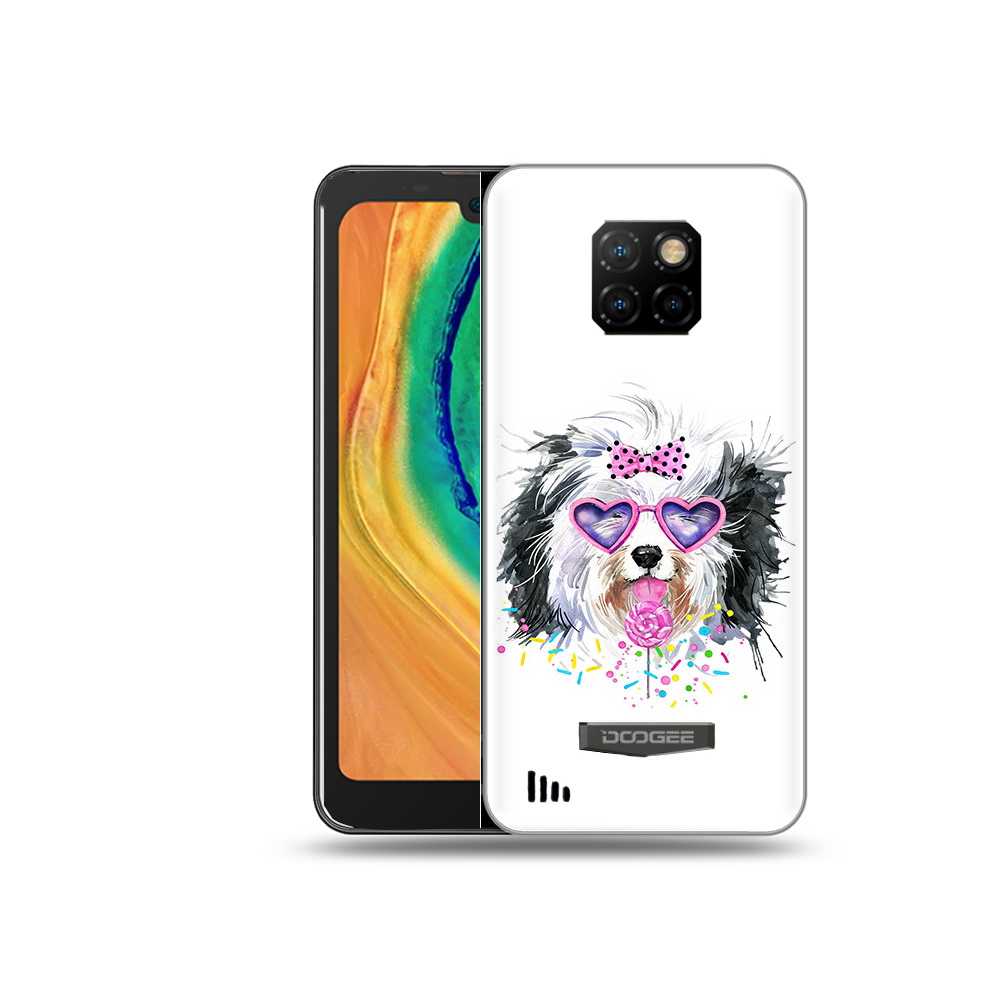 

Чехол MyPads Tocco для Doogee S88 Plus пушистик, Прозрачный, Tocco