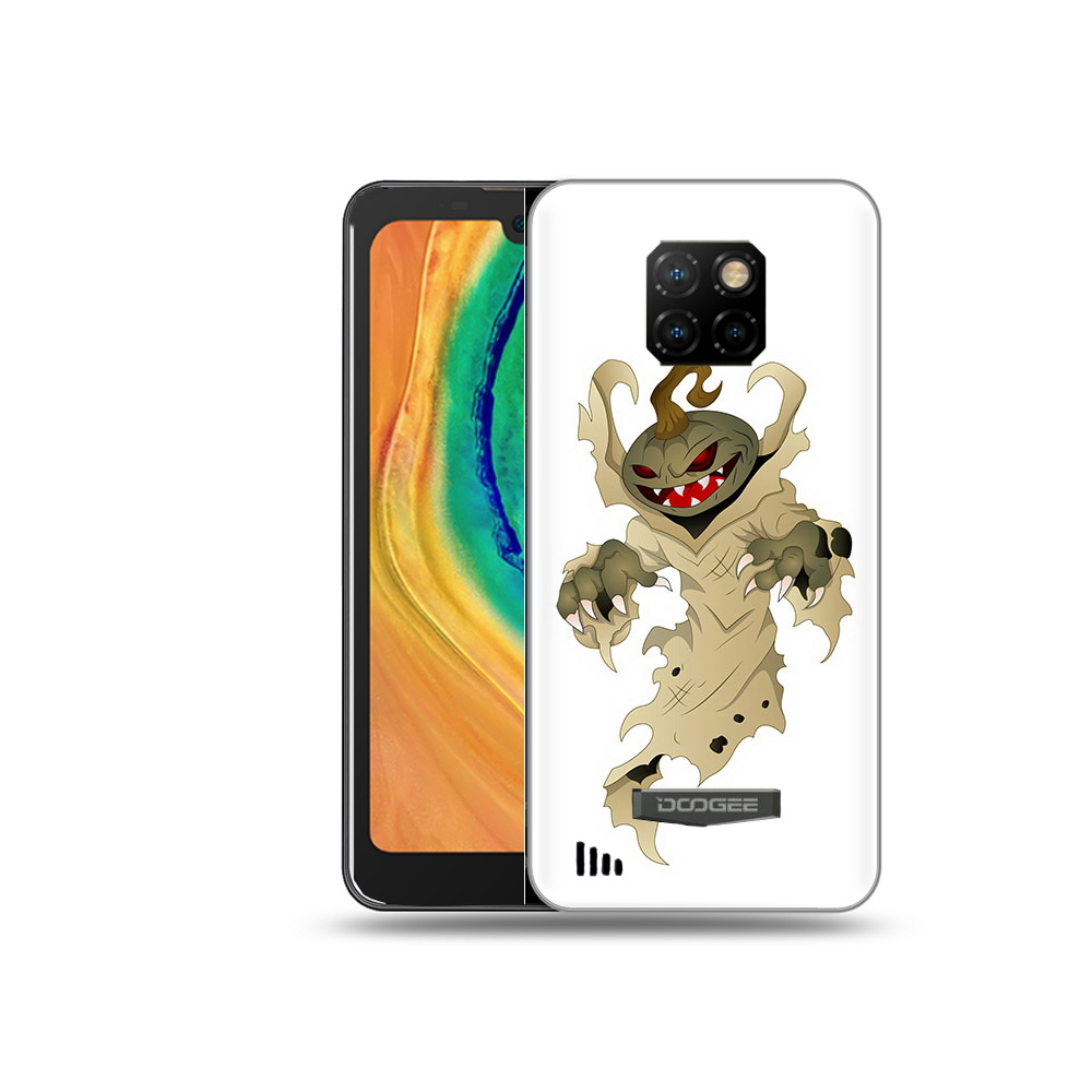 

Чехол MyPads Tocco для Doogee S88 Plus призрак хэллоуина, Прозрачный, Tocco