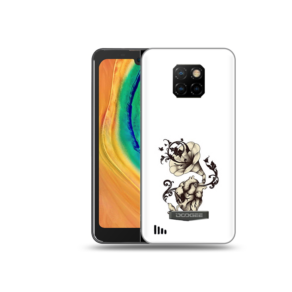 

Чехол MyPads Tocco для Doogee S88 Plus Граммофон, Прозрачный, Tocco