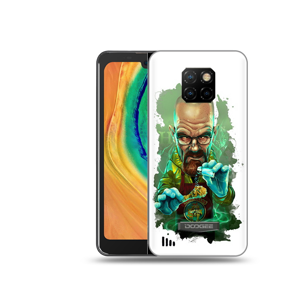 

Чехол MyPads Tocco для Doogee S88 Plus повар, Прозрачный, Tocco