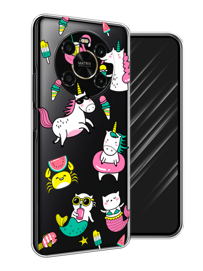 

Чехол Awog на Honor X9 4G/Magic4 Lite 4G "На отдыхе", Разноцветный, 6108150-2