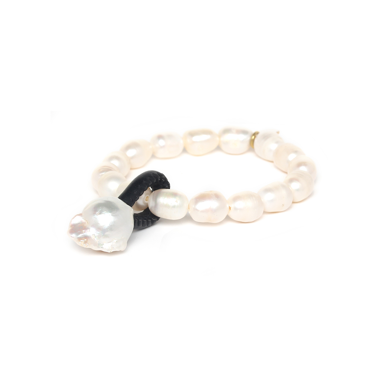 

Браслет из бижутерного сплава р.19 Nature Bijoux NB24.1-13-43561, жемчуг культивированный, NB24.1-13-43561