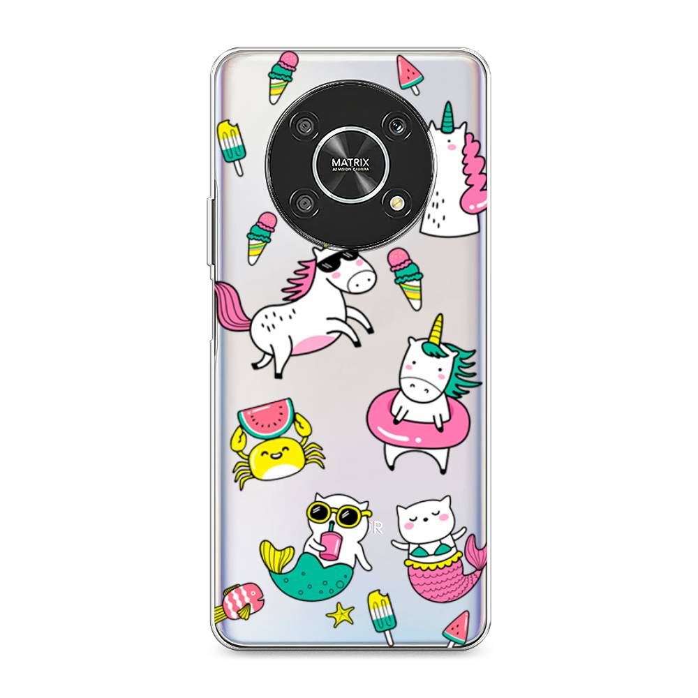 

Чехол Awog на Honor X9 4G/Magic4 Lite 4G "На отдыхе", Разноцветный, 6108650-2