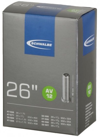 Камера Schwalbe AV12 (30/47-559/597) авто IB AGV 40mm