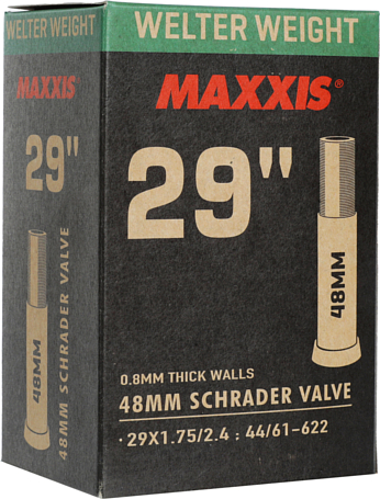 Камера Maxxis Welter Weight 29х1.75/2.40 LSV авто ниппель 48