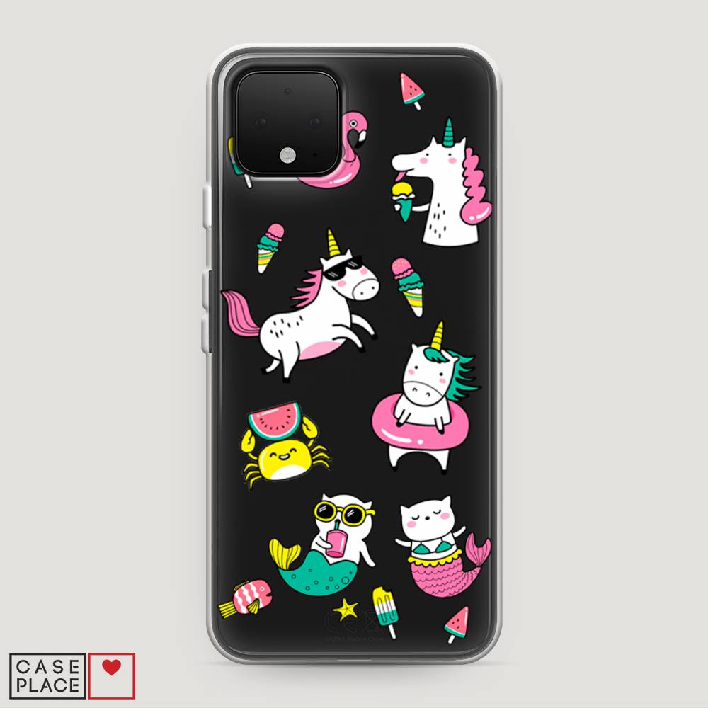 фото Силиконовый чехол "на отдыхе" на google pixel 4 awog