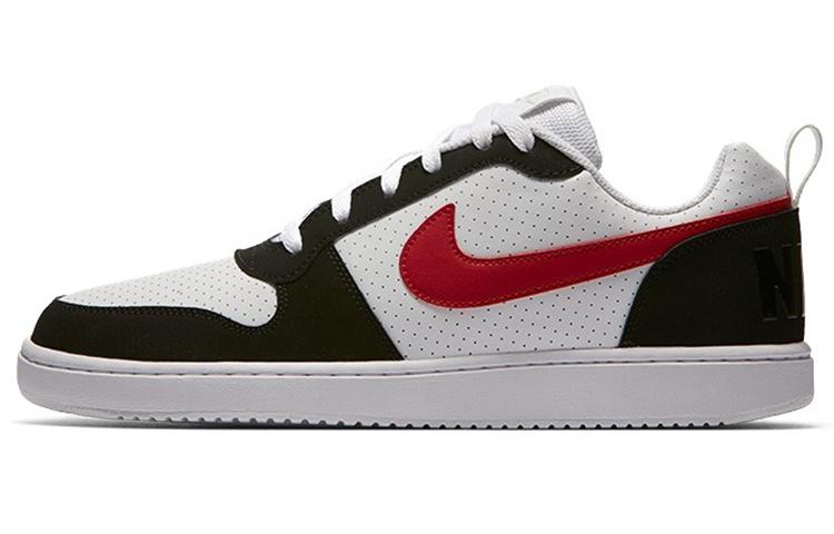 

Кеды унисекс Nike Court Borough low белые 43 EU, Белый, Court Borough low