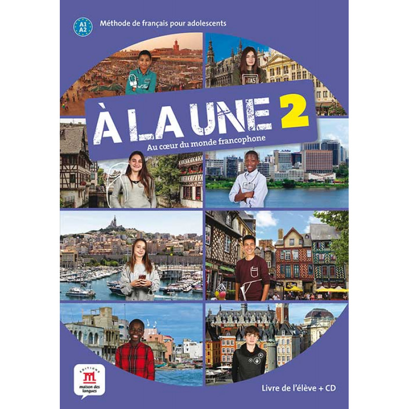 

Книга A la une 2. Livre + CD
