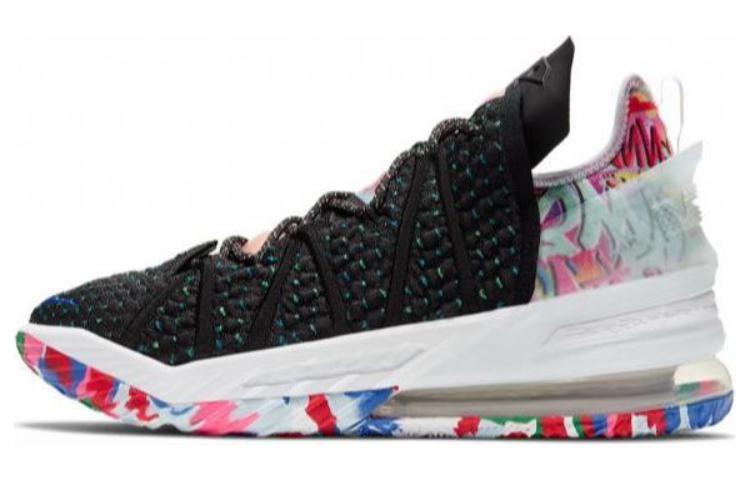 

Кроссовки унисекс Nike Lebron 18 James Gang черные 40 EU, Черный, Lebron 18 James Gang