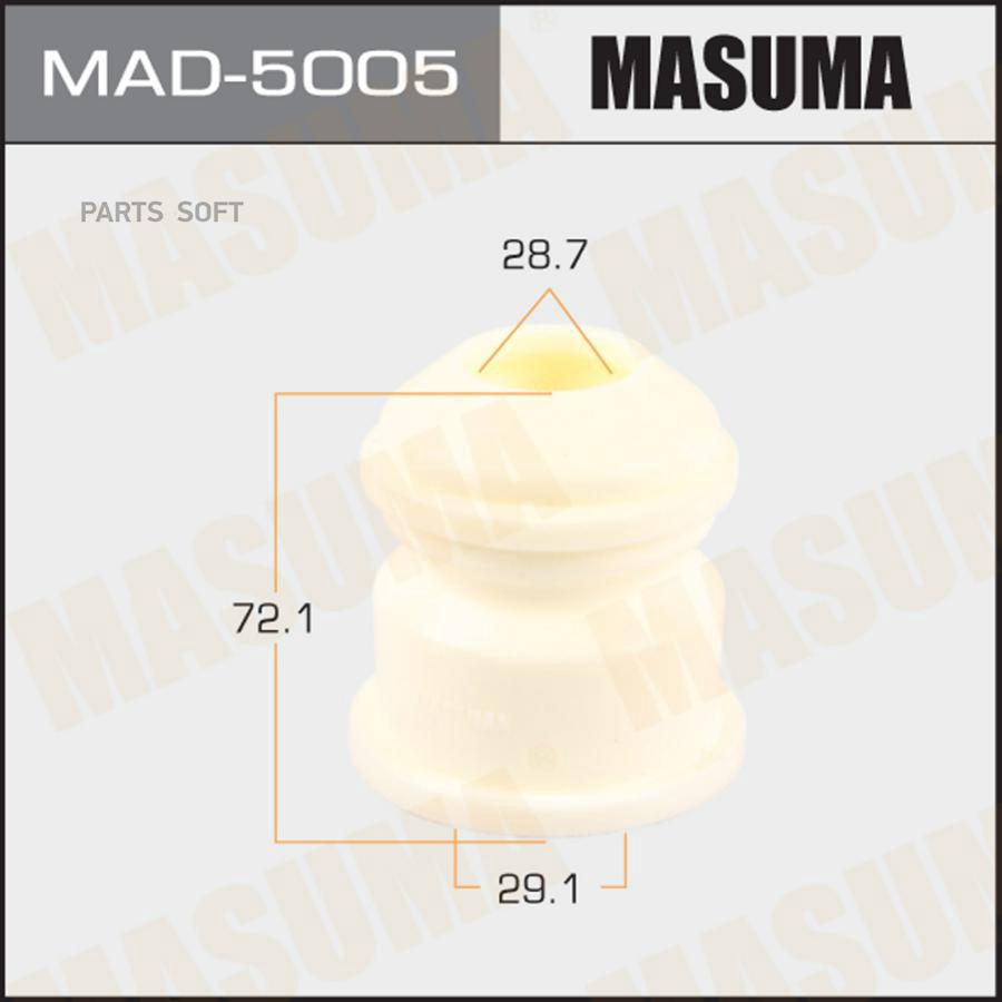 

Отбойник Амортизатора Masuma 29.1 X 28.7 X 72.1 Civic 08- Передний Masuma арт. MAD5005
