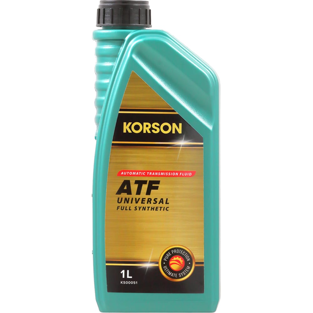 KORSON масло трансмиссионное ATF универсальное Синтетическое 1 л KS00051