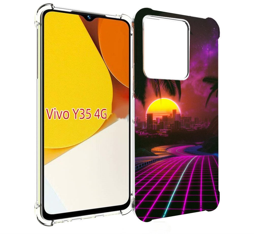 

Чехол MyPads хотлайнмайами 2 для Vivo Y35 4G 2022 / Vivo Y22, Прозрачный, Tocco