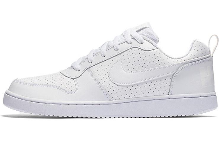 

Кеды унисекс Nike Court Borough Low triple white белые 42 EU, Белый, Court Borough Low triple white